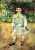 Child with a whip 1885